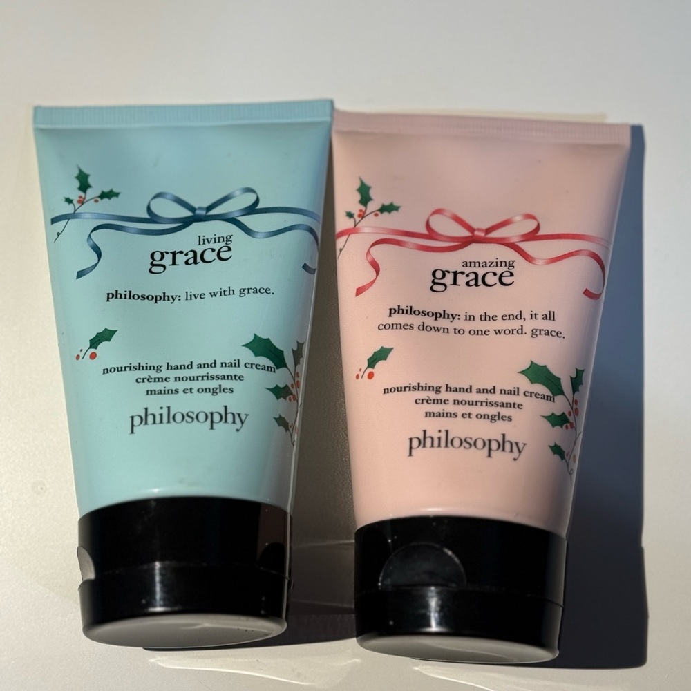 Philosophy Living Grace and Amazing Grace Hand Cream Set - New and Sealed!